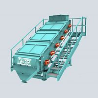 Wet screener VCR-DS1530/3for bulk materials