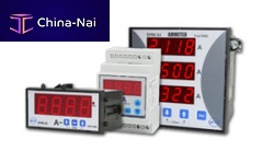 Digital ammeter panel-mount