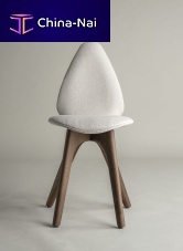 Scandinavian design chair Egg indoorfabricoak base