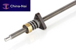 Anti-backlash nut LSNUT-AFAE seriestrapezoidal lead screwmetalthreaded