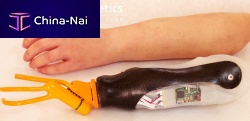 Myo-electric hand prosthesis hook clampadult