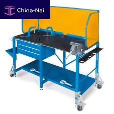 Stainless steel welding table ArcStation 60SXwith extraction arm