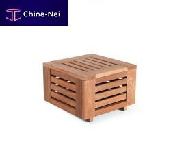 Contemporary side table SKANRteaksquarehome