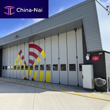 Industrial hangar door Osprey slidingfoldingfor aircraft
