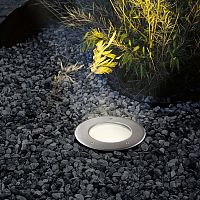 Recessed floor light fixture 1115LEDroundIP67