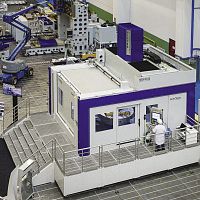 Vertical milling-turning center FLEXTURN CNC3-axishydrostatic