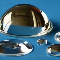 Detection objective lens aspherical