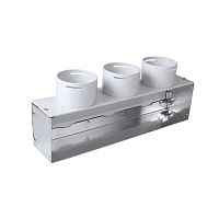 Rectangular air diffuser FITT AGIX® wall-mountmetal