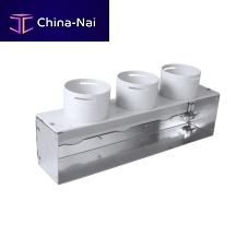 Rectangular air diffuser FITT AGIX® wall-mountmetal