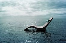 Contemporary sun lounger MERMAID