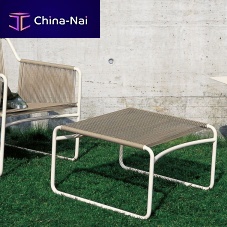 Contemporary footrest HARP 311stainless steelpolyesteroutdoor