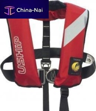 Self-inflating life jacket 12900165 Nunisexwith safety harness