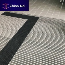 Public building entrance mat NUWAY TUFTIGUARDpolyamidealuminiumsteel