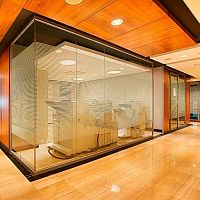 Pivoting/sliding partition DIVERSEmodularglasslaminate