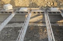 Structural floor with girder-slabs ETAI.VI.S.with patented support system