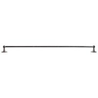 1-bar towel rack PURE PLUSwall-mountedaged ironraw metal