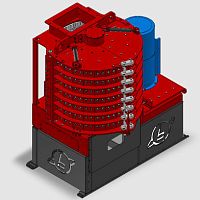 Rotor mill verticalfor metalsrobust