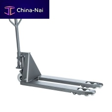Stainless steel pallet truck handfor the food industryfor corrosive environments