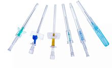IV infusion needle catheter venoushumandouble-lumen
