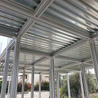 Building metallic structure SYSTEM - 79-115rooffor industrial buildingsaluminum