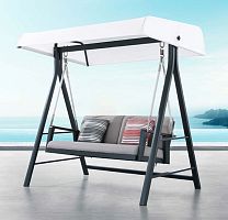 Sunbrella® garden swing seat EMOTIaluminumself-supportingwith removable cushion