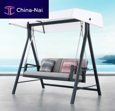 Sunbrella® garden swing seat EMOTIaluminumself-supportingwith removable cushion
