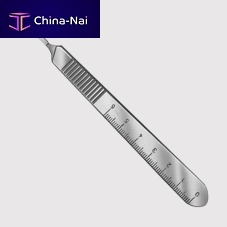 Metal handle scalpel handle OR-8003
