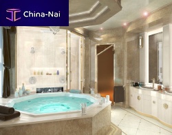 Contemporary bathroom Il Bagnowoodenstone