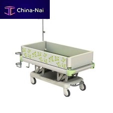 Transport stretcher trolley KB-120manualheight-adjustablepediatric