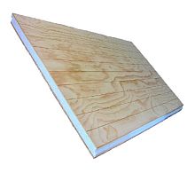 Roof insulating sandwich panel OSB facingexpanded polystyrene coreEuroclass E