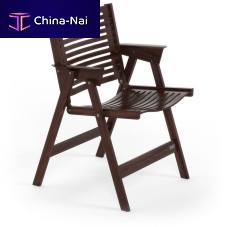 Scandinavian design chair indoorwalnutfolding