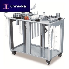 Transport cart stainless steeltool-holderwith swivel casters