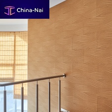 Interior wall-covering DYNAMIC : WAVEScork3Dhome