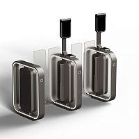 Speedgate with barcode reader BG100 with biometric readerfor airport