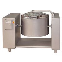 Deep-fat industrial fryer vegetablefor pre-cooked disheselectric