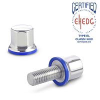 Screw with hexagonal head GN 1580spannerstainless steelcorrosion-resistant