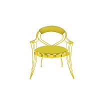 Classic garden chair GARDENoutdoorironiron base