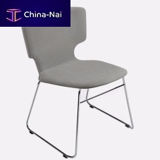Contemporary chair ENNA / 52Bindoorfabricleather