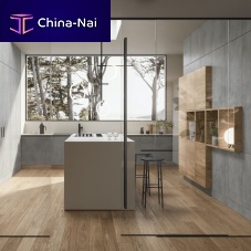 Contemporary kitchen CUCINA 3woodenislandmodular