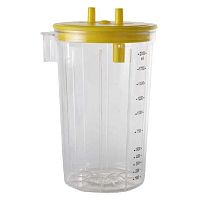 Body fluids suction jar TEC.41.11plasticautoclavable