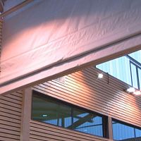 Gymnasium curtain partition GYMNAFLEX