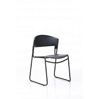 Contemporary chair AGAINindoorsteelpolypropylene