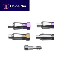 PEEK implant abutment 2external