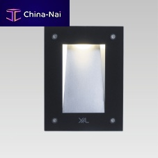 Recessed wall light fixture STREAMCUTLEDrectangularIP65