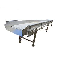 Belt conveyor ZD-YL 8000for seafoodfor the food industrystainless steel