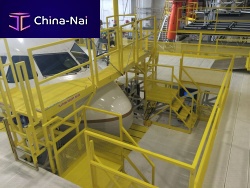 Aircraft nose dock fixed
