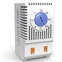 Bimetallic thermostat JSK0011Fterminal blockDIN railfor electrical cabinets