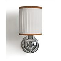 Traditional wall light DAISY 2indoorbrassfabric