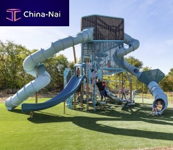 Playground structure Volo Airefor public spacepolyethylenepowder-coated steel
