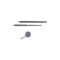 Stainless steel dental mirror handle